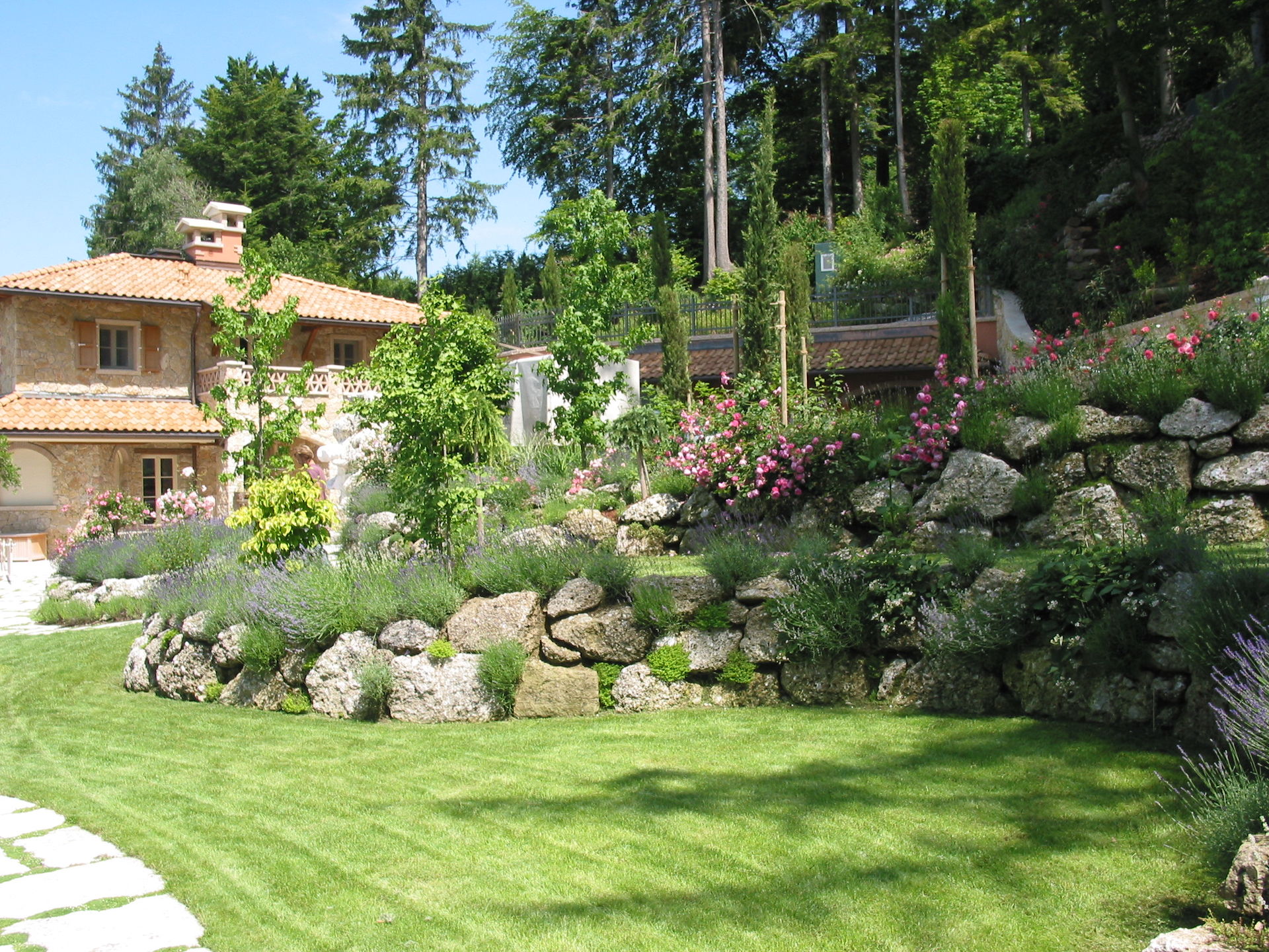 Gartengestaltung mit Naturstein Gartengestaltung Naturstein in