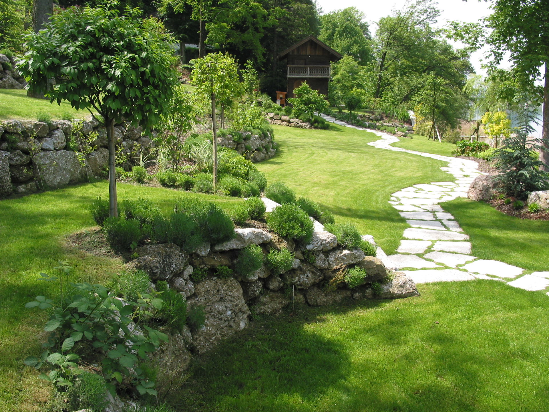 Gartengestaltung mit Naturstein Gartengestaltung Naturstein in